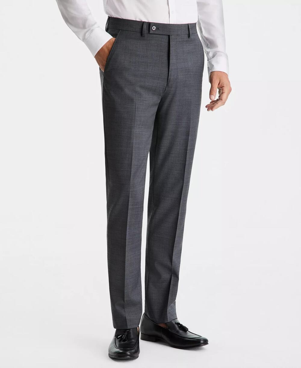CALVIN KLEIN Men's Wool Slim Fit Suit Pants 34x32